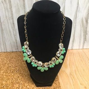 Beautiful Mint Green Statement Necklace